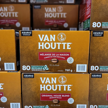 Image of Van Houtte House Blend Medium Roast K-Cup Pods 80-Pack - 1 x 813 Grams